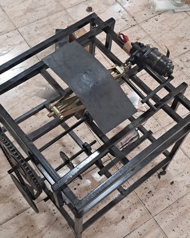 Timed Speed Breaker Power Generation System